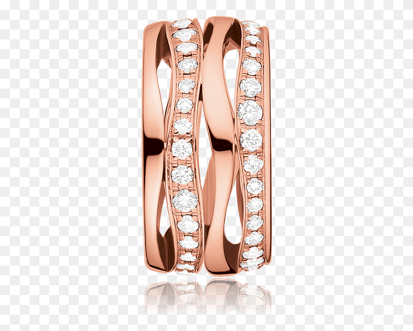 269x613 Pendant 18k Red Gold And Diamonds P604bg0100105 Engagement Ring, Clothing, Apparel, Footwear HD PNG Download