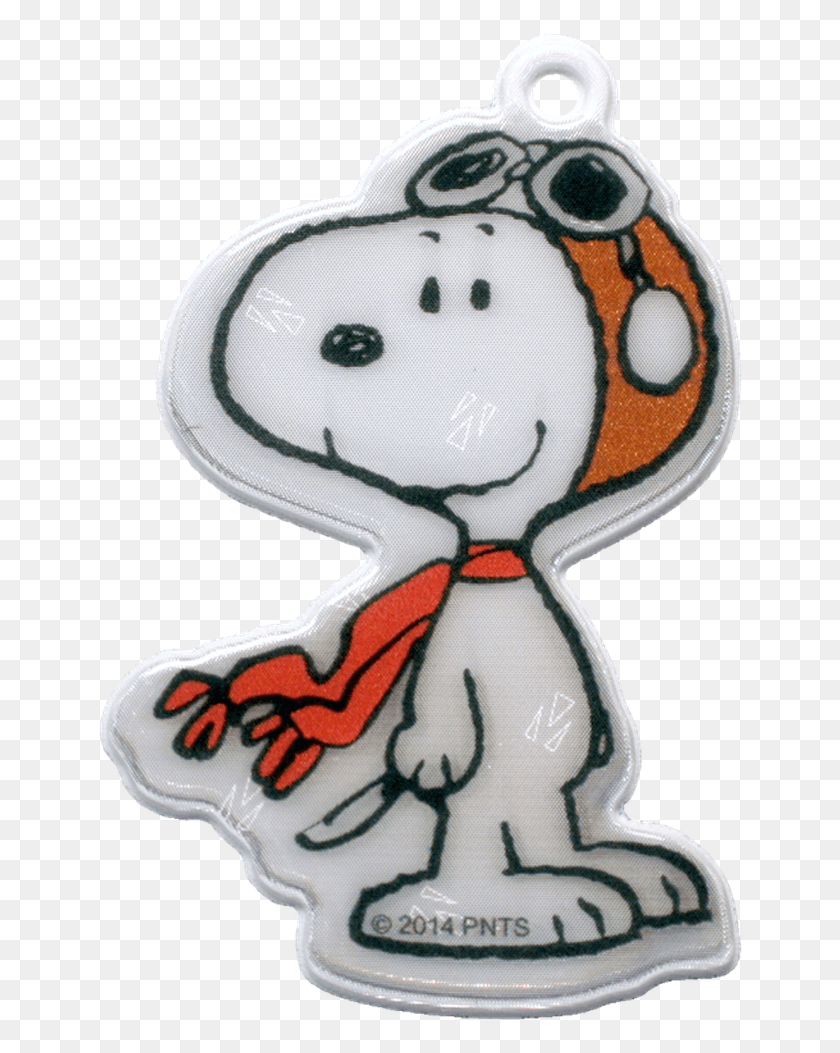 650x993 Colgante Reflector Piloto Snoopy Snoopy Pilot, Ornamento, Muñeco De Nieve, Invierno Hd Png