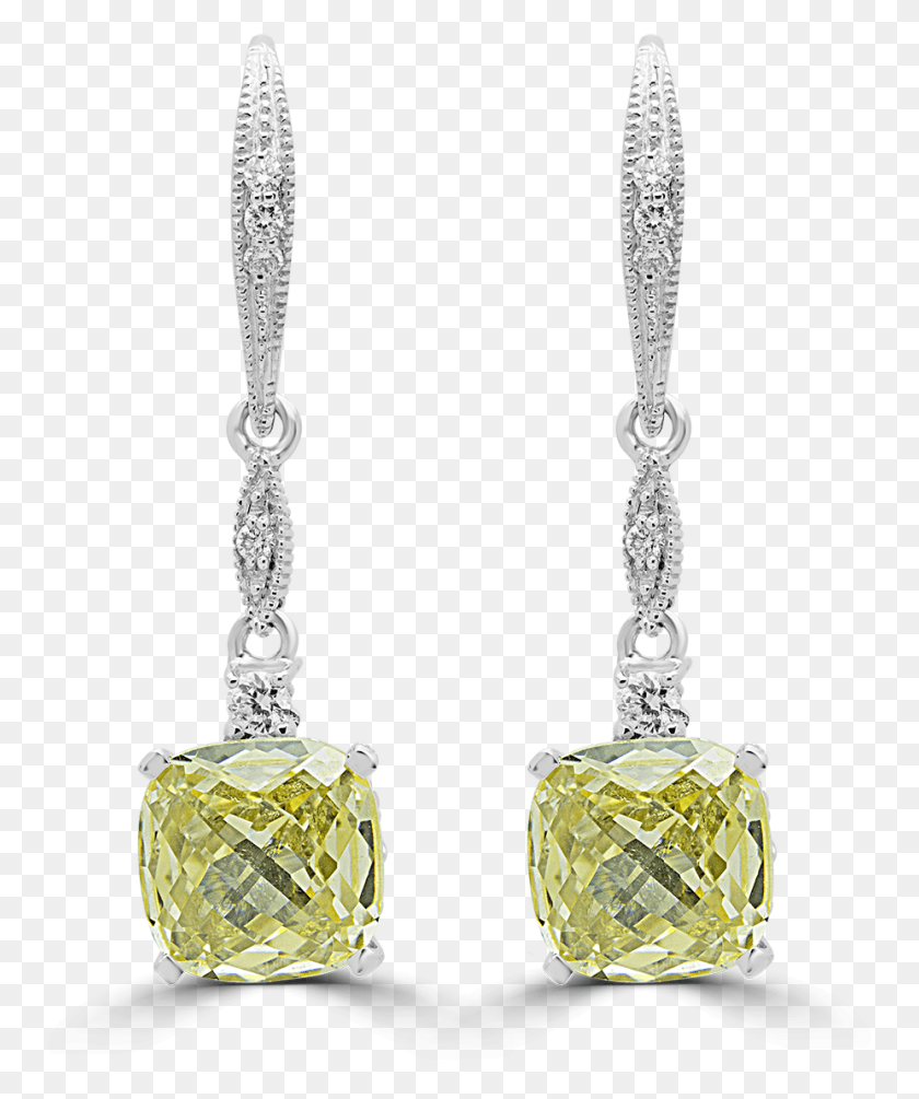 926x1122 Pendientes Gotas Diamantes Cojn Piedras De Laboratorio Earrings, Accessories, Accessory, Jewelry HD PNG Download