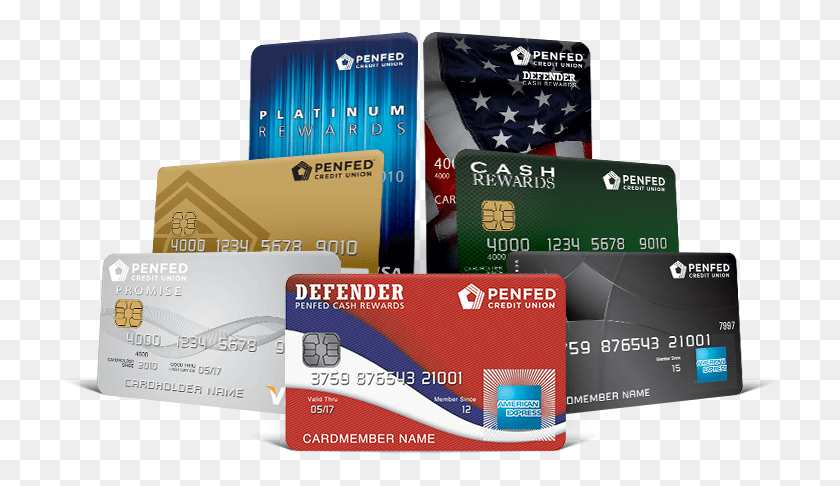 721x426 Penfed Debit Card Photo Office Application Software, Text, Credit Card HD PNG Download