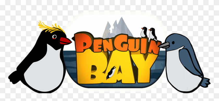 1064x451 Penguin Bay Logo, Text, Car, Vehicle HD PNG Download