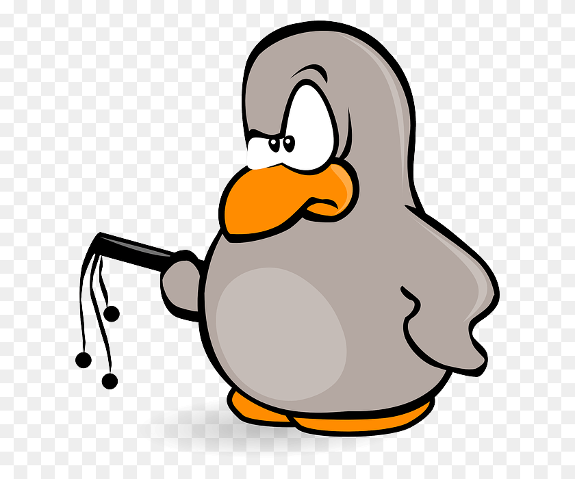 620x640 Penguin Crack The Whip, Bird, Animal HD PNG Download