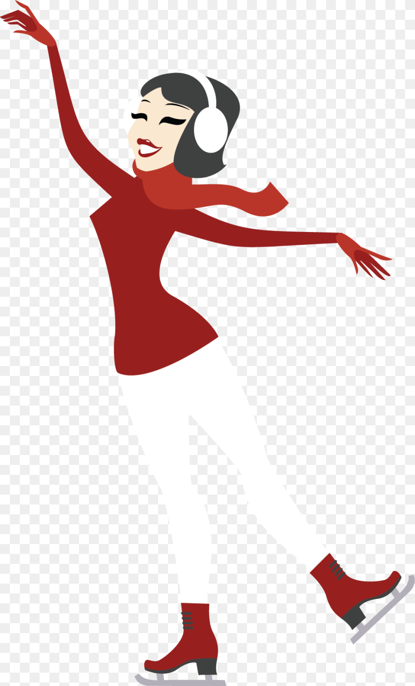 Penguin Ice Skating, Adult, Person, Leisure Activities, Woman Transparent PNG
