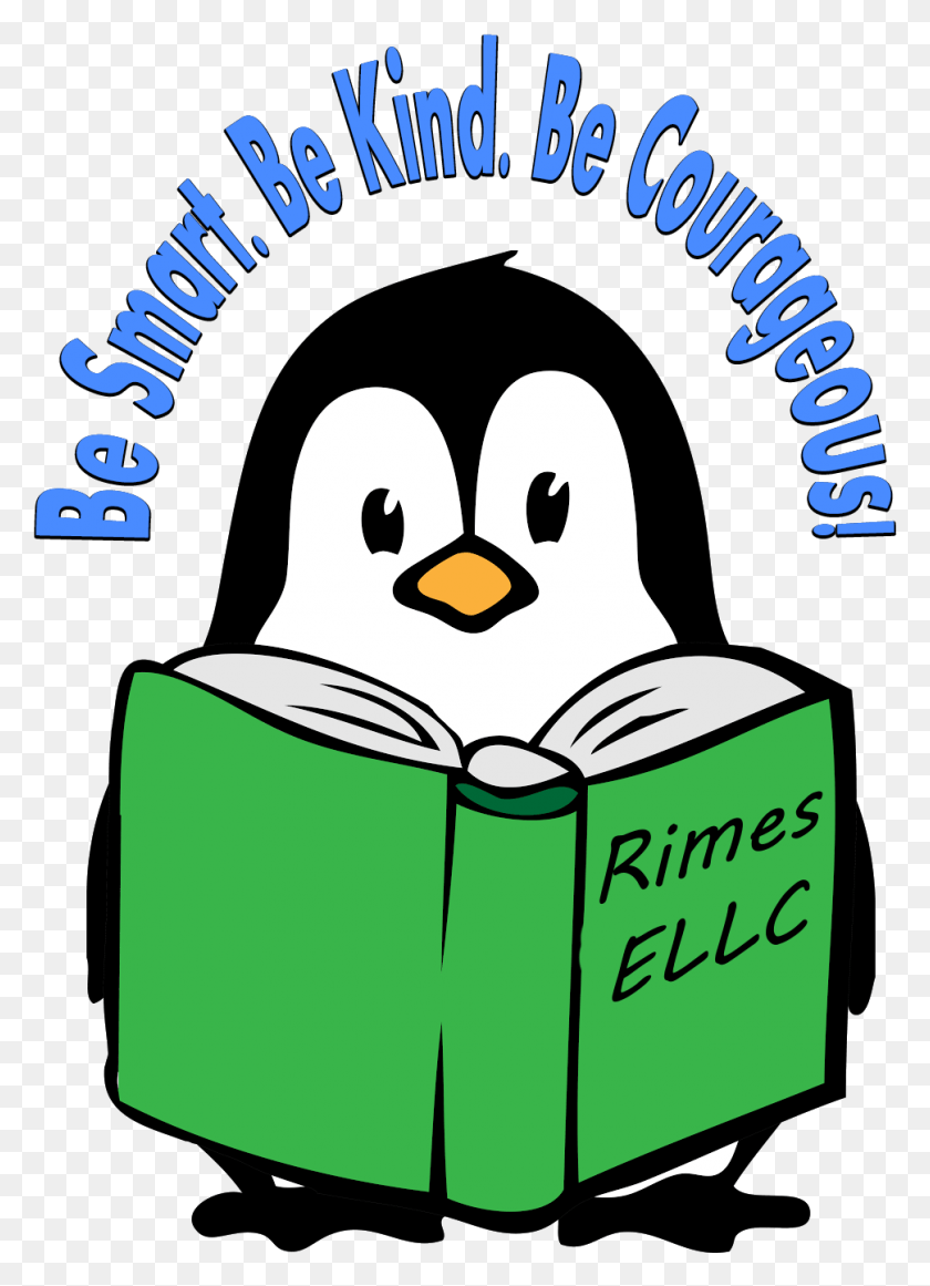 970x1370 Пингвин Svg, Книга, Чтение, Животное Hd Png Скачать