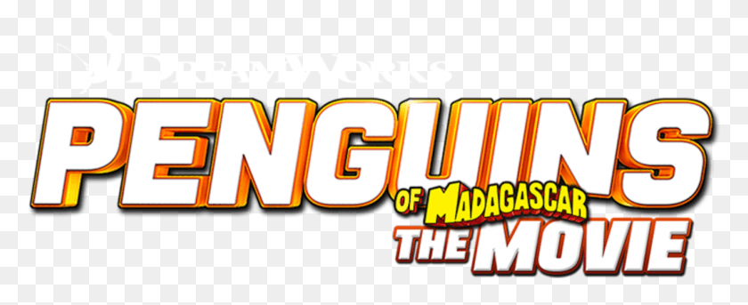 1281x465 Penguins Of Madagascar, Text, Word, Crowd HD PNG Download