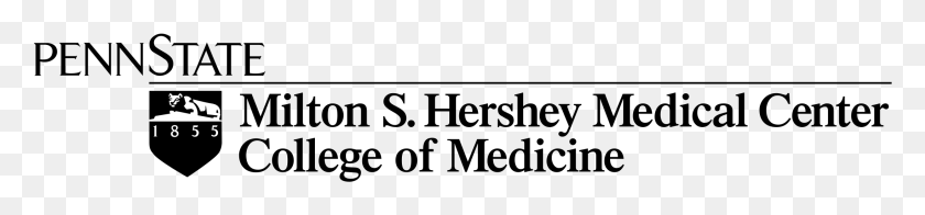 2191x383 Логотип Медицинского Центра Имени Милтона С Херши В Пенсильвании, Пенн Стейт, Серый, Мир Варкрафта Png Скачать