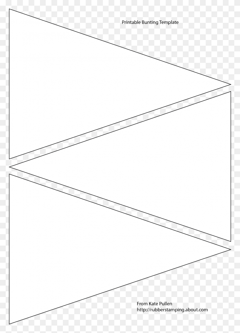 2048x2905 Вымпел Баннер Шаблон Флаг Шаблон Печатный Баннер Монохромный, Треугольник, Конверт Hd Png Скачать