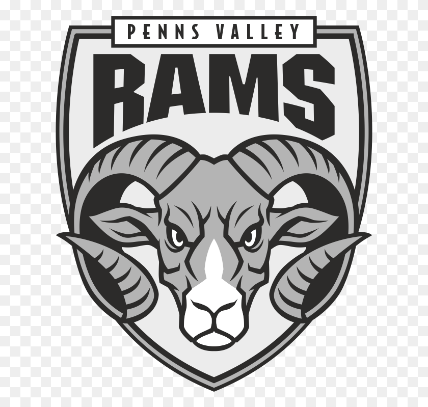 623x739 Логотип Средней Школы Penns Valley Rams, Этикетка, Текст, Плакат Hd Png Скачать