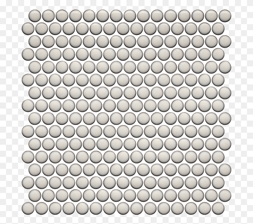 697x683 Penny Round Bright Pearl White Rhyolite, Texture, Pattern, Honeycomb HD PNG Download