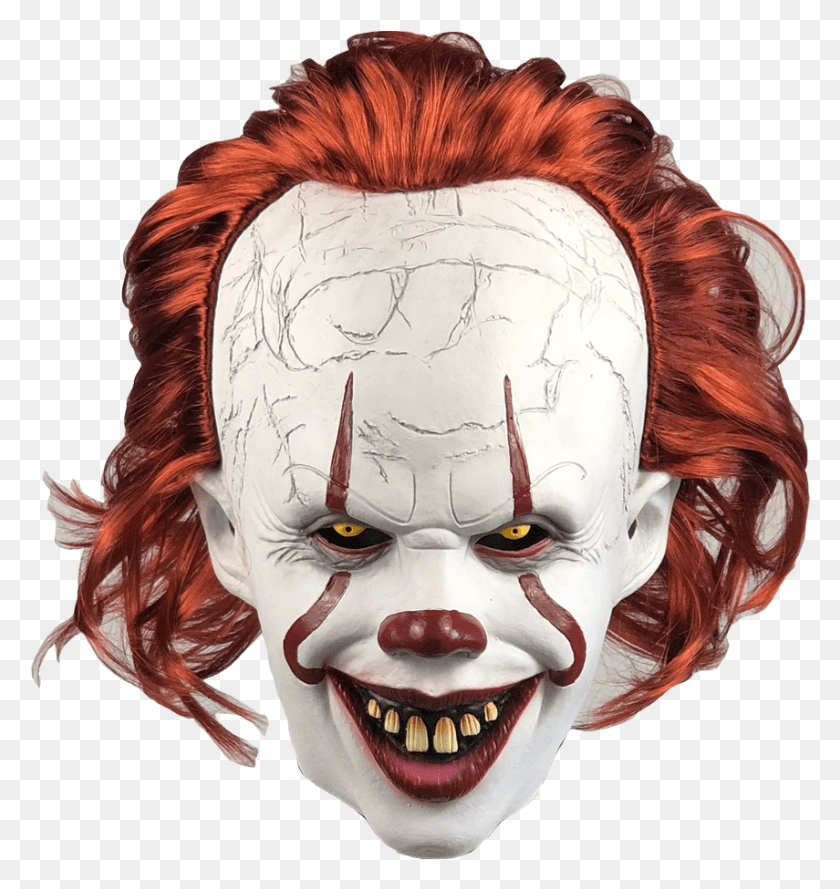 855x909 Pennywise Mask It Chapter, Intérprete, Persona, Humano Hd Png