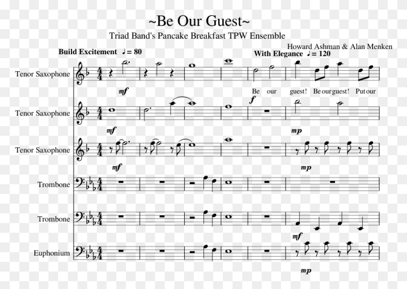 800x550 Pennywise Sheet Music, Gray, World Of Warcraft HD PNG Download