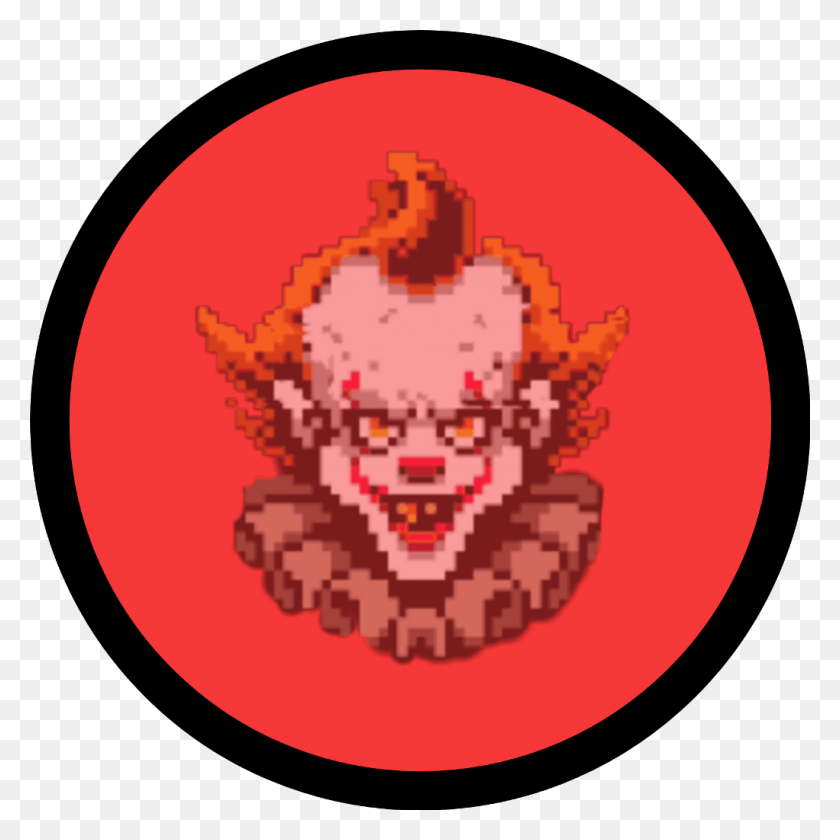 1024x1024 Pennywise Sticker Gear, Outdoors, Nature, Face HD PNG Download