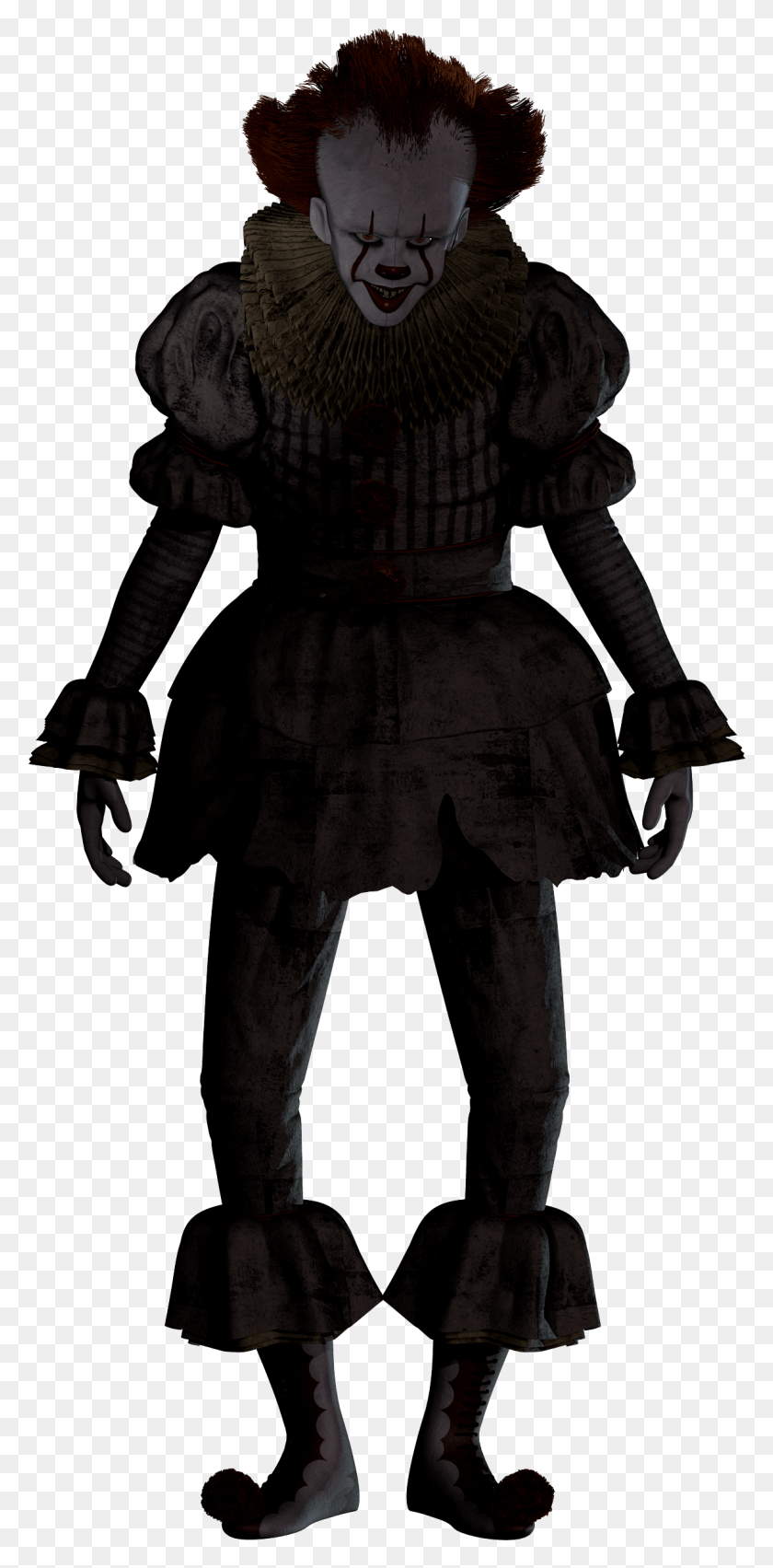1155x2434 Pennywise The Clown, Person, Human, Samurai HD PNG Download