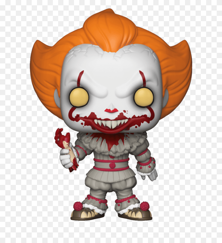 617x860 Pennywise With Severed Arm, Person, Human, Doll HD PNG Download