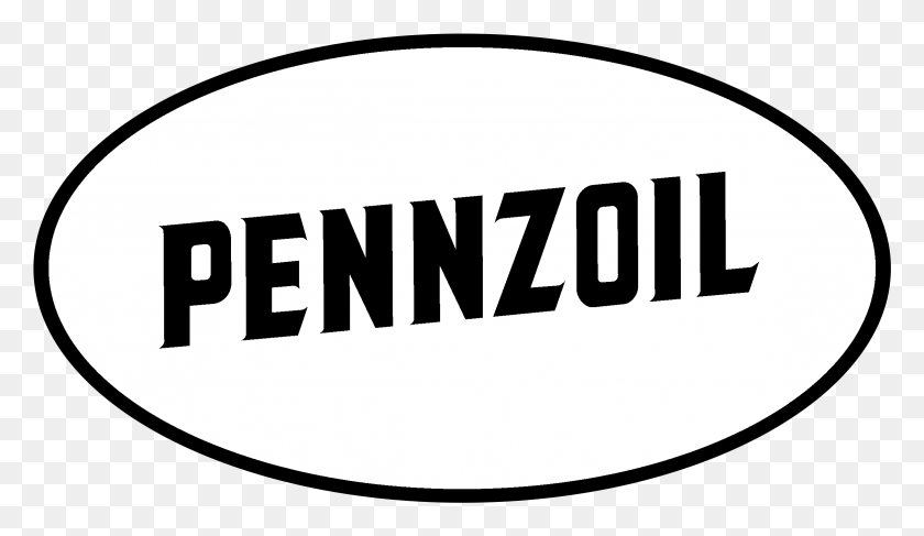 2331x1277 Pennzoil Logo Black And White, Sport, Sports, Ball HD PNG Download
