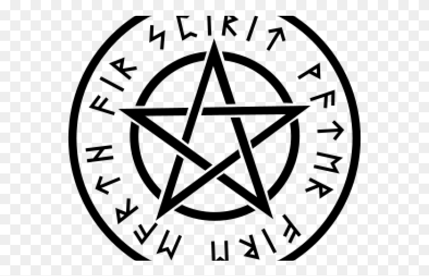 577x481 Pentagram Circle Formas, Gray, World Of Warcraft Hd Png