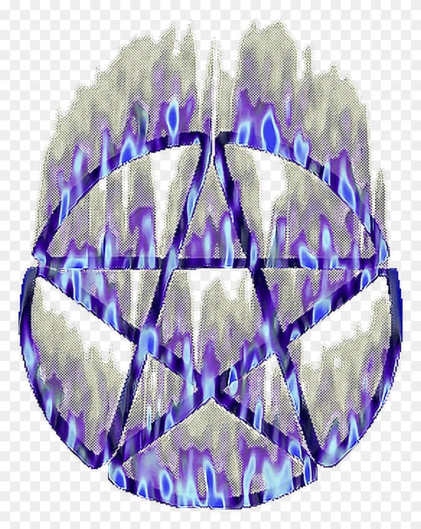 864x1103 Pentagram Cute Satanism Wiccan Demon Pentagram Transparent Gif, Lighting, Sphere, Light HD PNG Download