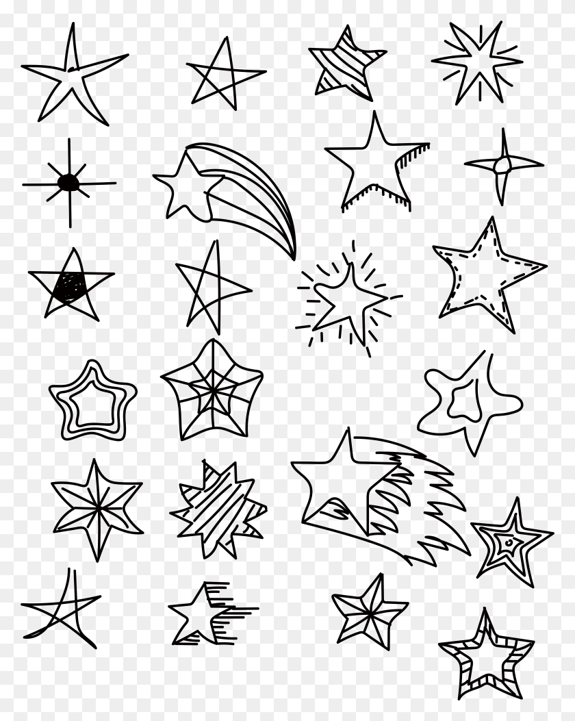 6005x7649 Pentagram Hand Drawn Line Drawing Stick Figure, Nature, Outdoors, Night HD PNG Download