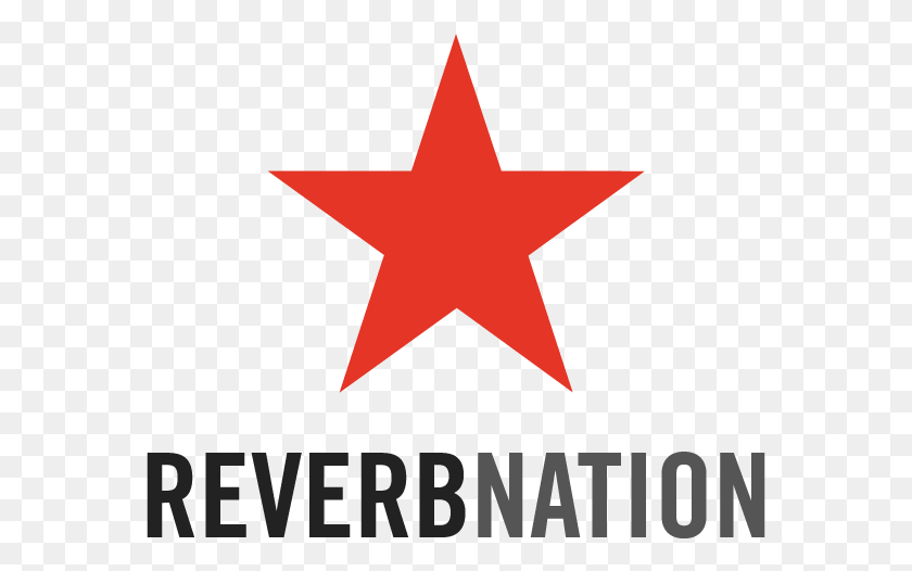 571x466 Descargar Png Pentagram Reverb Nation Estrella Roja Png