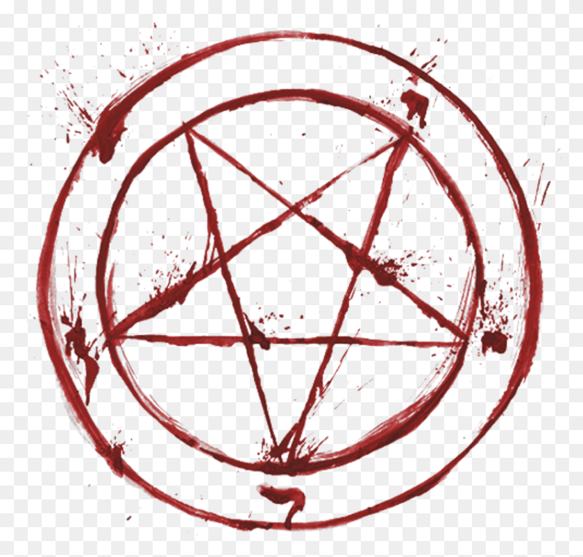 828x789 Pentagram Which Blood Red Satanic Pentagram, Symbol, Star Symbol, Logo HD PNG Download
