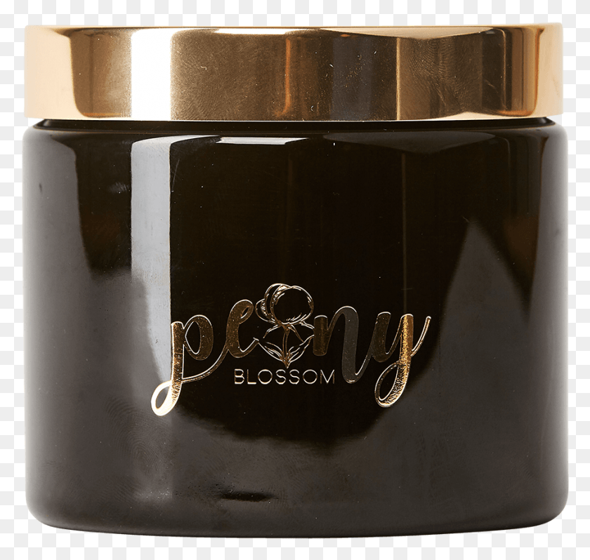 901x853 Peony Blossom Sugar Crystal Body Scrub Bangle, Label, Text, Jar HD PNG Download