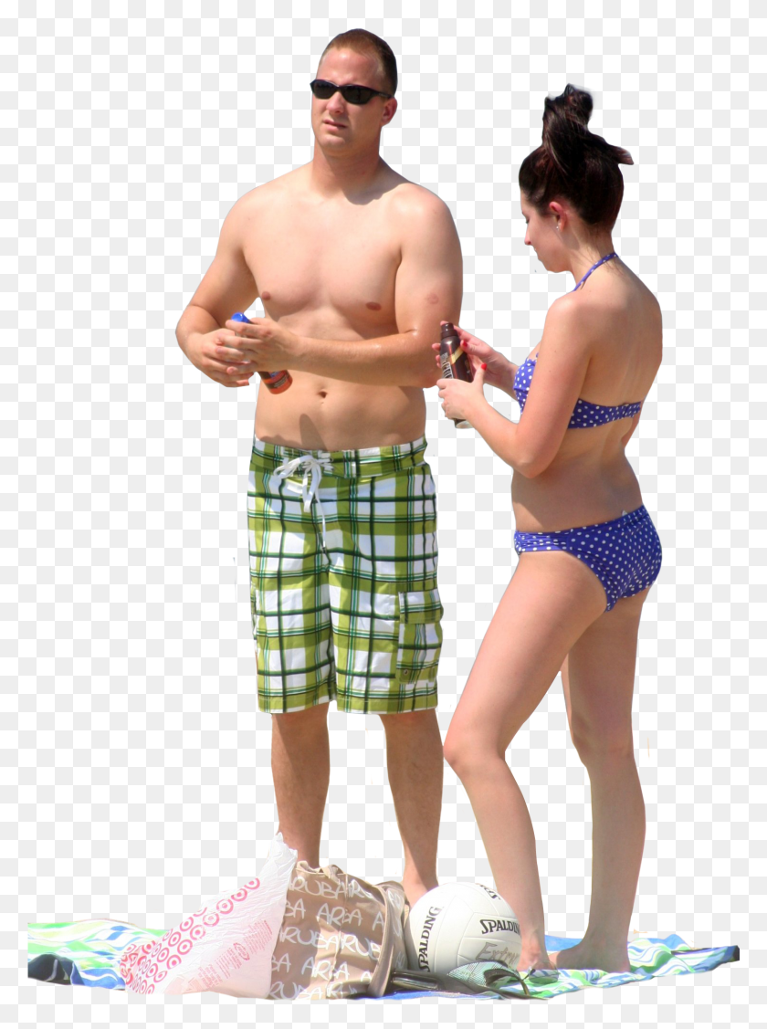1487x2036 People Beach Pool, Clothing, Apparel, Shorts HD PNG Download