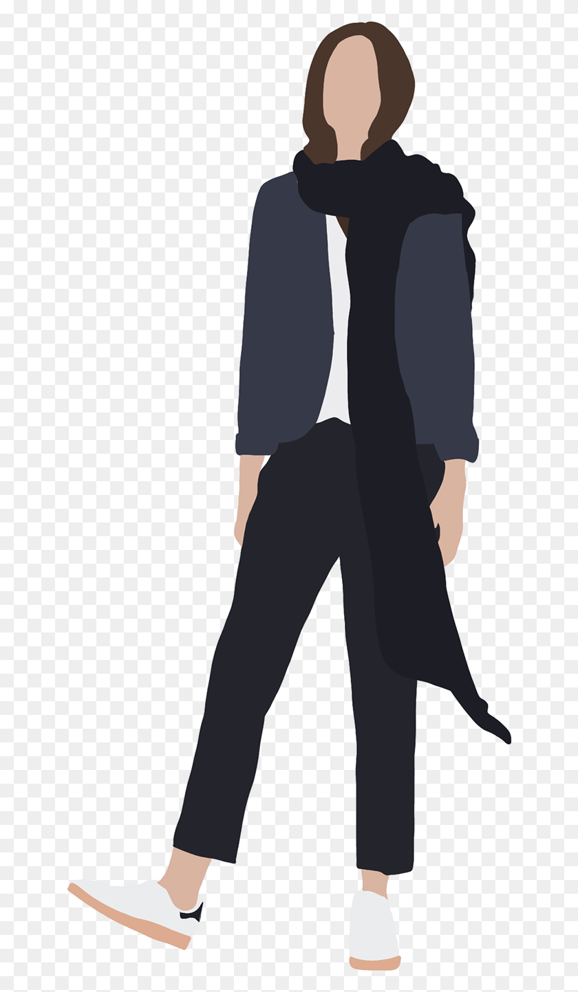 648x1383 People Flat Illustration On Behance People Flat Illustration, Clothing, Sleeve, Person HD PNG Download