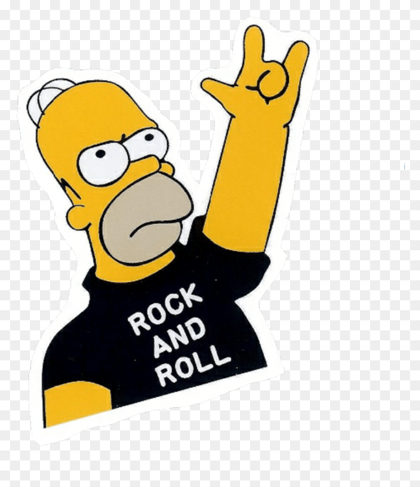 863x1011 People Homero Homerosimpsons Simpsons Thesimpsons Cartoon, Hand, Fist, Text HD PNG Download