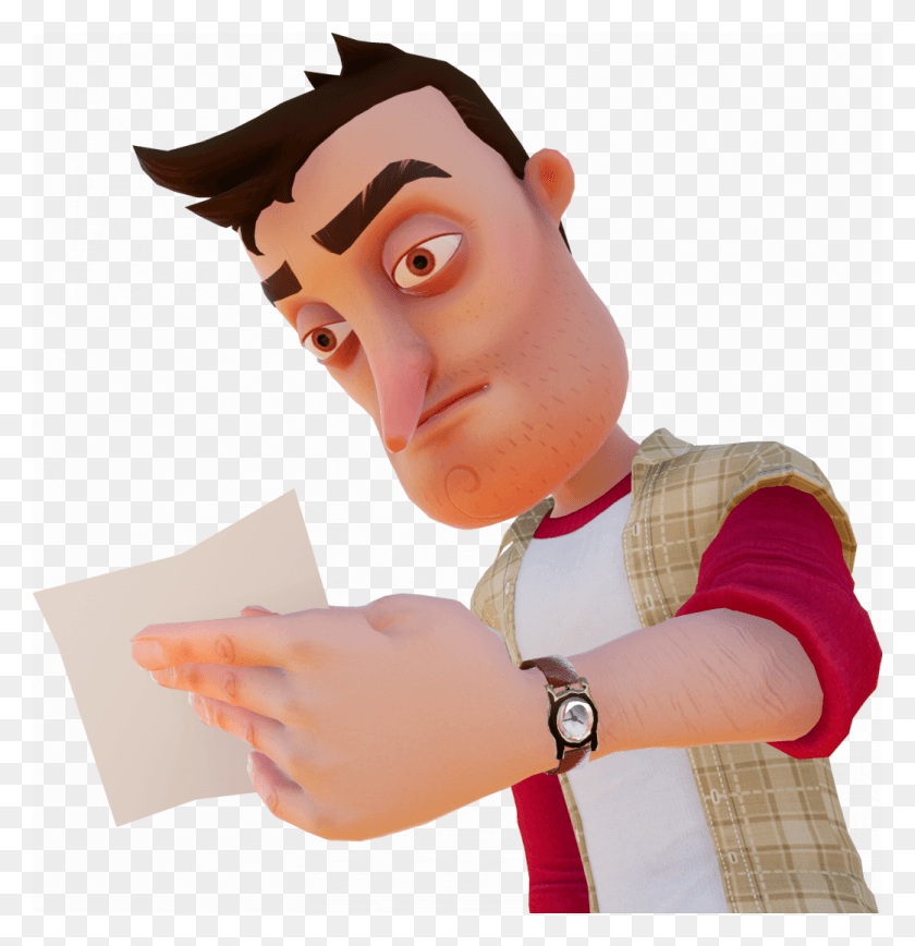 1042x1080 People Playing Hello Neighbor Hello Neighbor Nerealizovannij Kontent, Person, Human, Toy HD PNG Download
