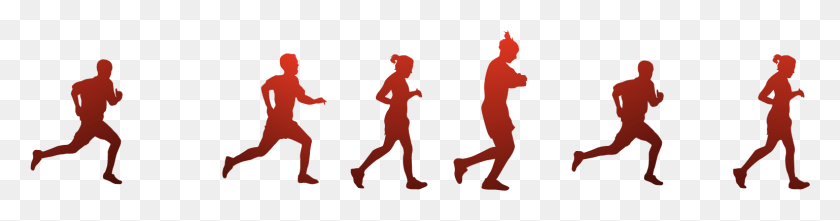 1538x318 People Run Logo, Person, Human, Clothing HD PNG Download