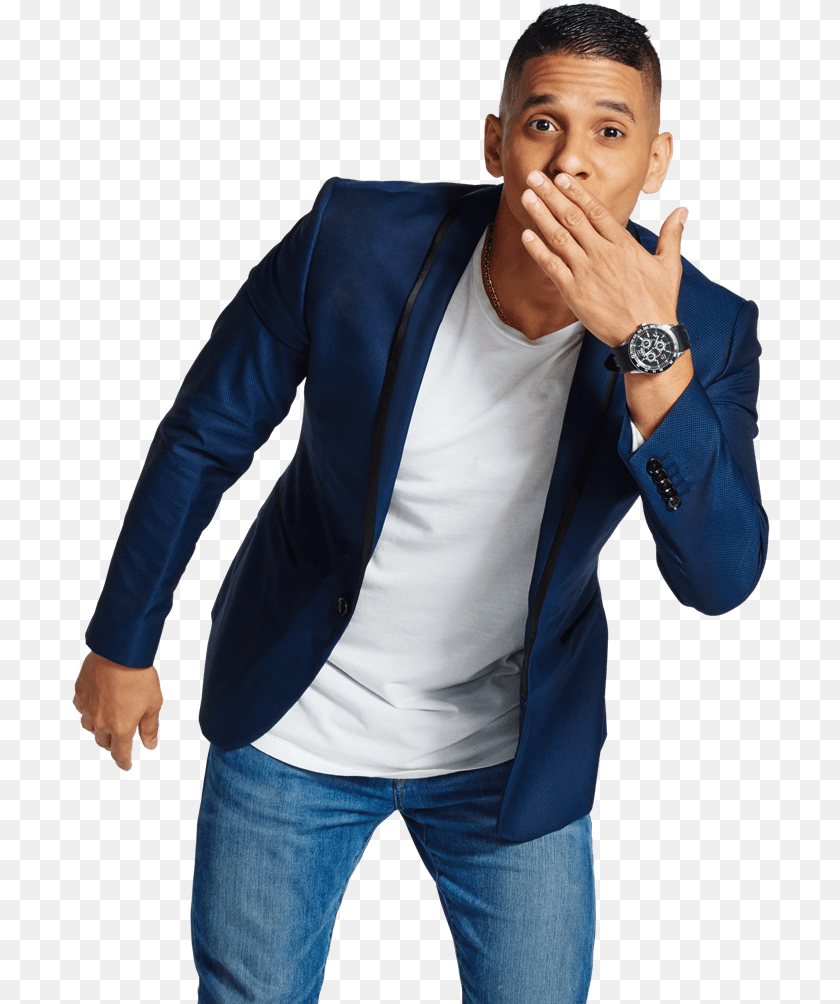 People Transparent Cool Person, Blazer, Clothing, Coat, Jacket PNG