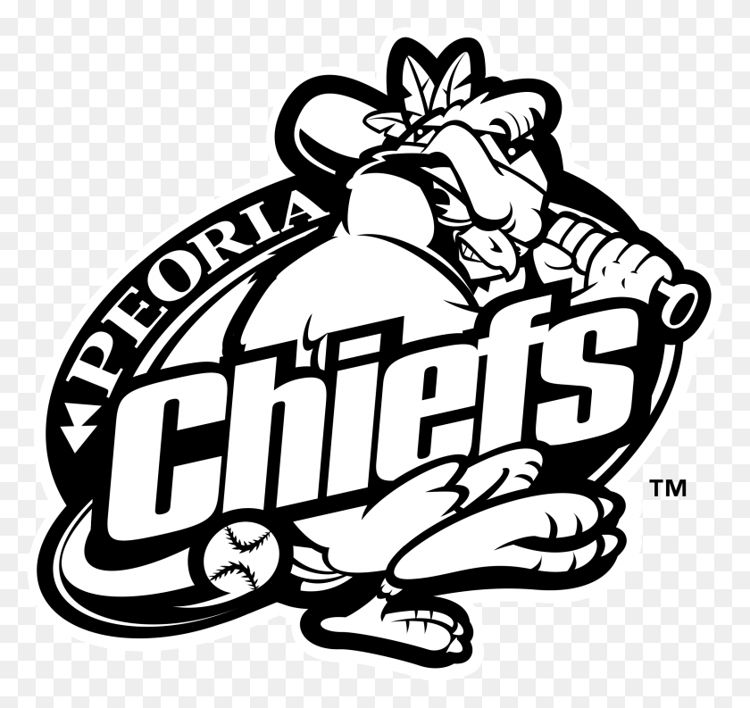 2191x2059 Peoria Chiefs Logo Transparent Peoria Chiefs, Logo, Symbol, Trademark HD PNG Download