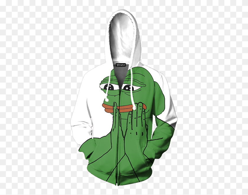 365x601 Pepe Jacket Memes 2 By Matthew Pepe Hoodies, Clothing, Apparel, Sweatshirt HD PNG Download