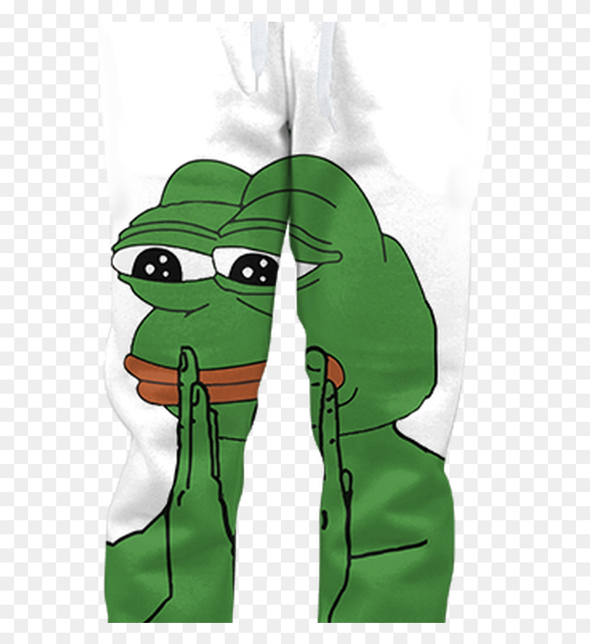 573x856 Pepe The Frog Joggers All Over Print Apparel Getonfleek Trousers, Clothing, Footwear, Boot HD PNG Download