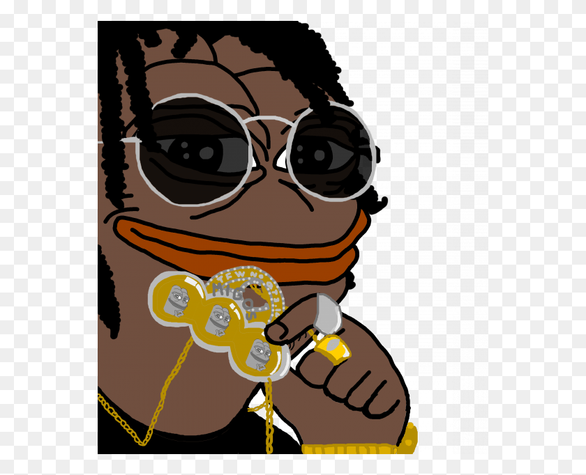 560x622 Pepe The Frog Migos, Clothing, Apparel, Headband HD PNG Download