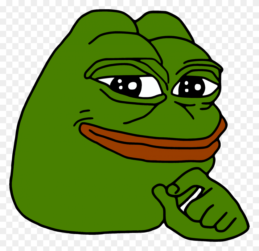 2996x2901 Pepe The Frog Smirk Pepe, Green, Plant, Graphics HD PNG Download
