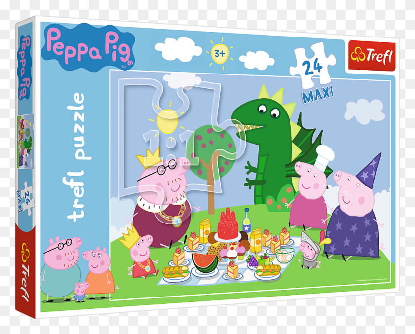 1001x793 Peppa Pig, Advertisement, Poster, Graphics HD PNG Download