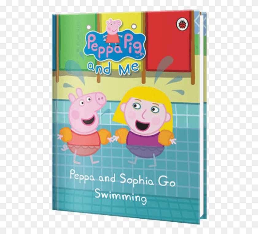 509x701 Peppa Pig And Your Child Go Swimming Peppa Pig Swimming Book Name Penwizard, Text, Graphics HD PNG Download