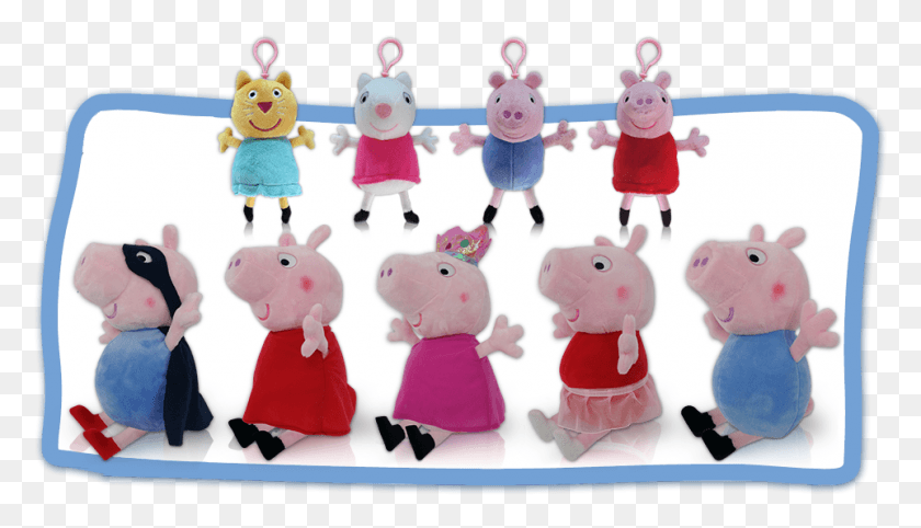 962x521 Peppa Pig Products Stuffed Toy, Plush, Figurine, Doll HD PNG Download