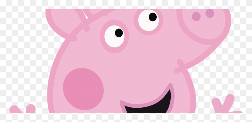 1143x511 Peppa Pig Transparent, Pillow, Cushion, Face HD PNG Download