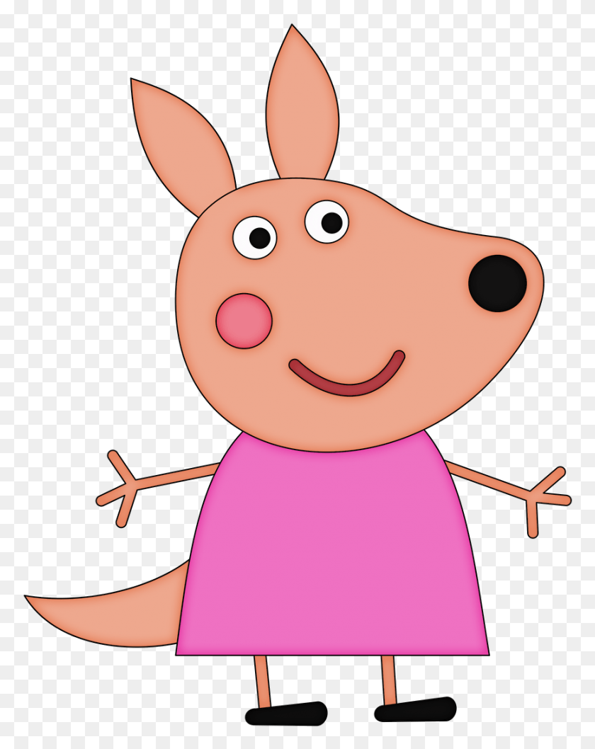865x1107 Peppa Pig9already Copied0 Cartoon, Toy, Mammal, Animal HD PNG Download
