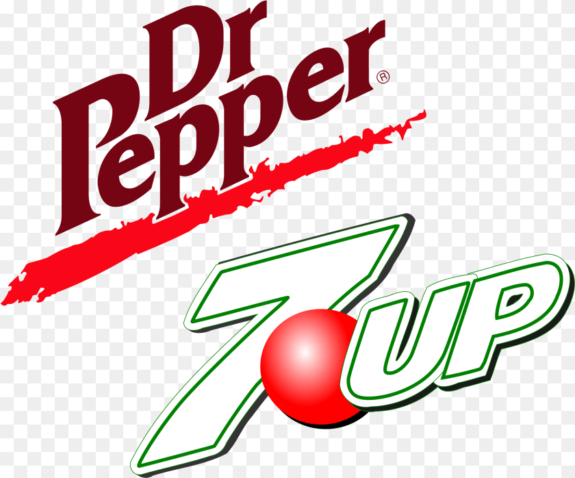 1969x1635 Pepper 7up Logo Dr Pepper Seven Up Logo, Light, Dynamite, Weapon Sticker PNG