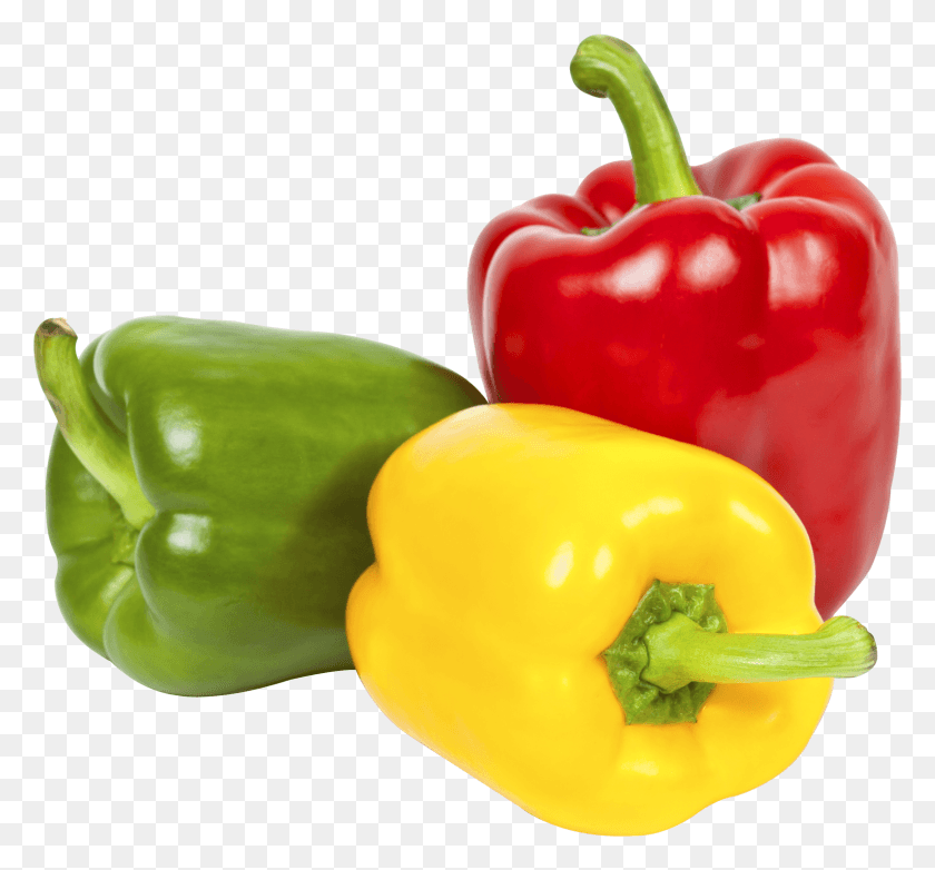 2406x2230 Pepper Image Bell Pepper, Plant, Vegetable, Food HD PNG Download