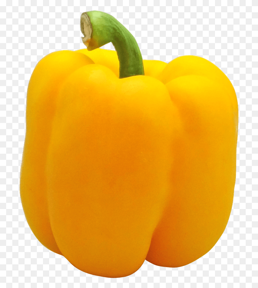 719x877 Pepper Yellow Bell Holland Vegetable Yellow Bell Pepper, Plant, Food, Bell Pepper HD PNG Download