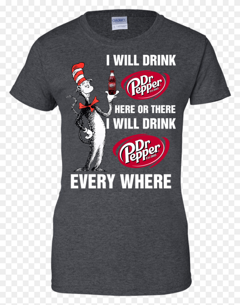 888x1146 Pepperaholic Dr Seuss Dr Pepper, Clothing, Apparel, T-shirt HD PNG Download
