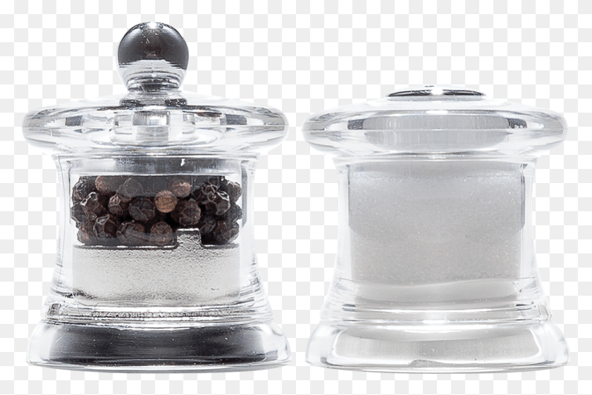 781x502 Peppermill And Salt Shaker Glass Bottle, Jar, Plant, Wedding Cake HD PNG Download