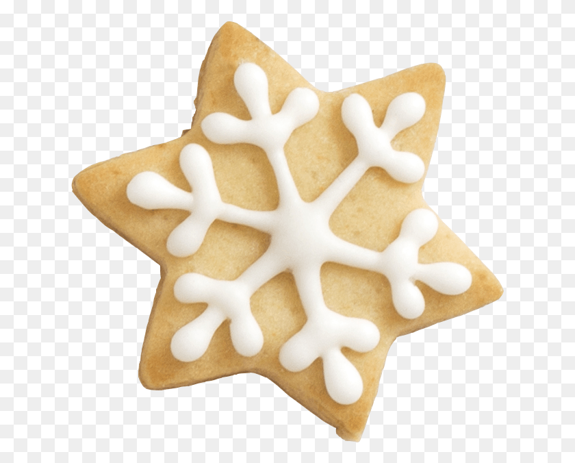 633x616 Peppermint And Candy Cakes Tree Cookie Snowflake Cookie Bredele, Food, Biscuit, Sweets HD PNG Download