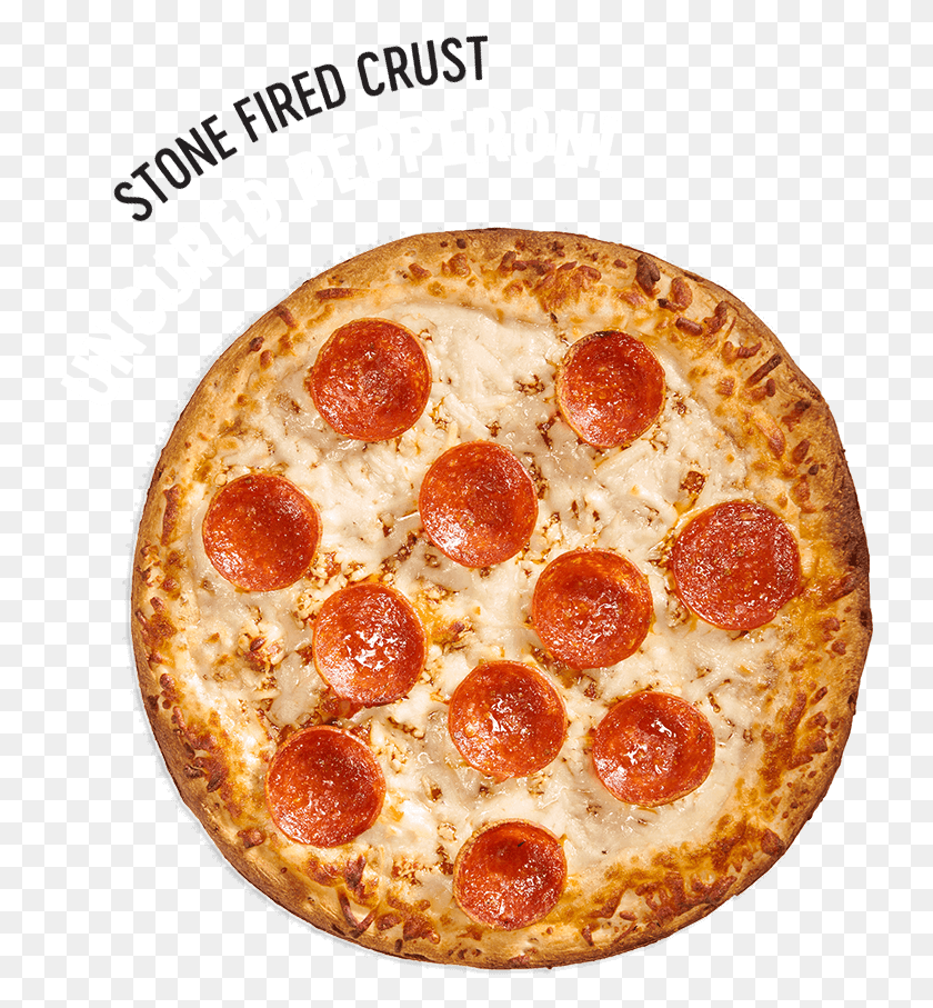 734x847 Pepperoni California Style Pizza, Food, Plant, Dish HD PNG Download