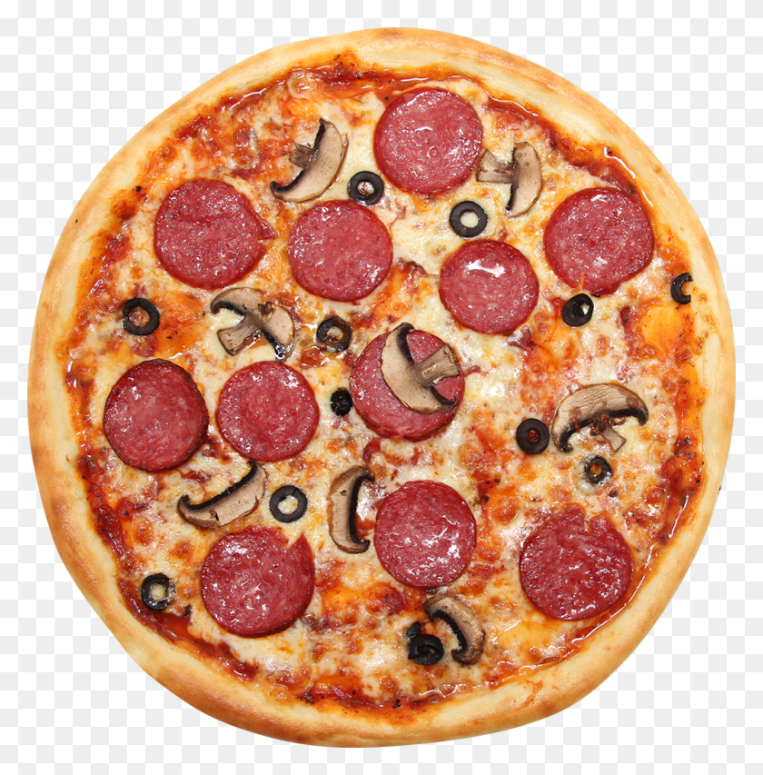 1000x1017 Пицца Пепперони, Еда, Блюдо, Еда Png Скачать