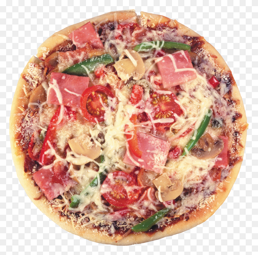 3600x3562 Pepperoni Pizza HD PNG Download